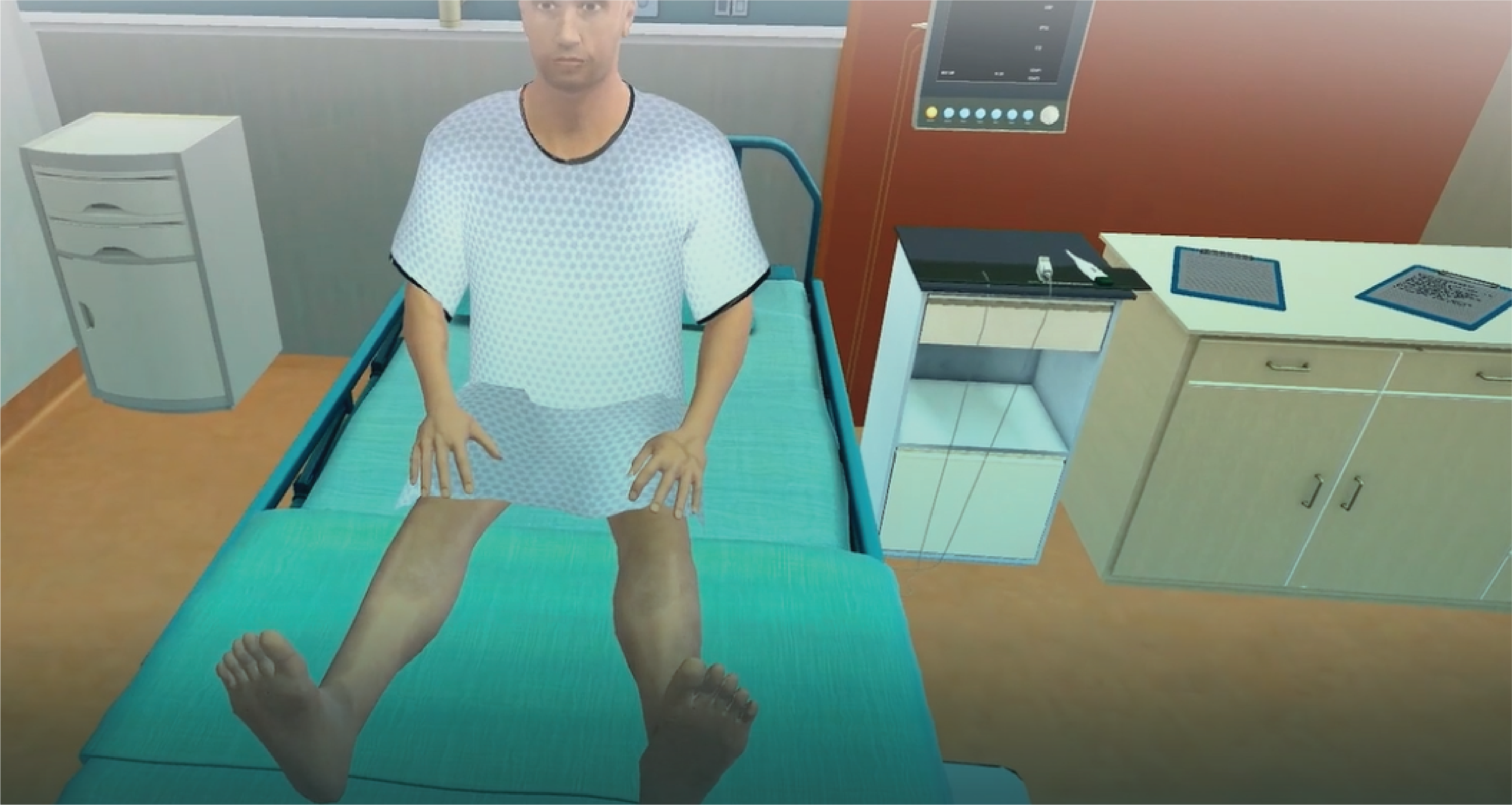   	
virtual reality healthcare training